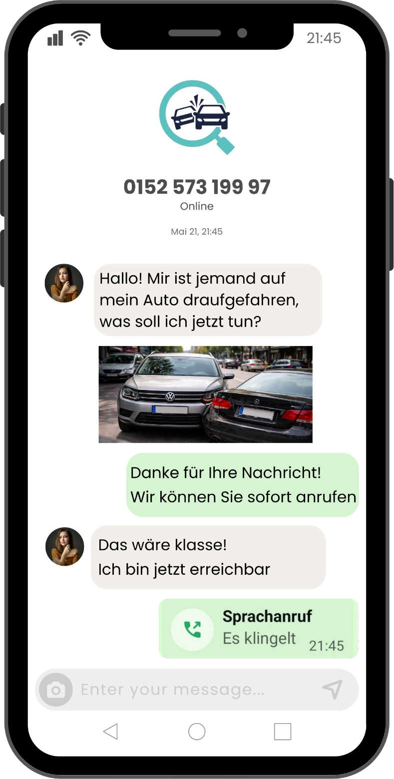 Direkte Soforthilfe via WhatsApp