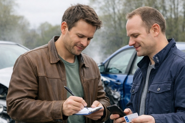 Geben Sie den Unfall unkompliziert bei uns ein