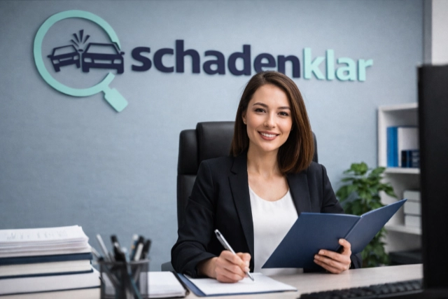 Mitarbeiter von schadenklar rufen Sie zurück